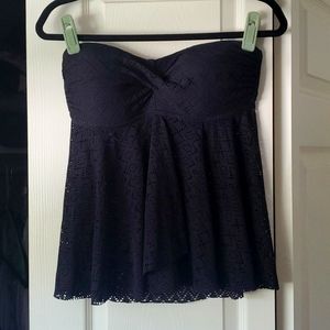 Black Merona Bathing Suit Top